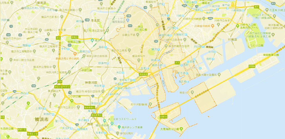 TABATAの業務エリア