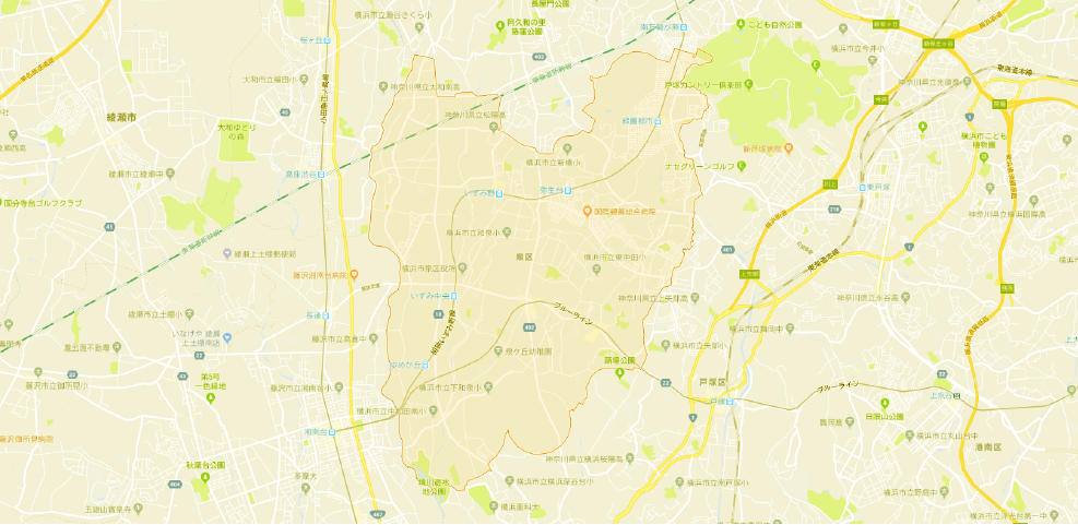 TABATAの業務エリア