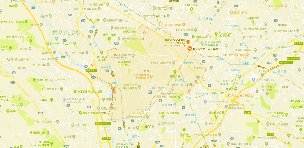 TABATAの業務エリア