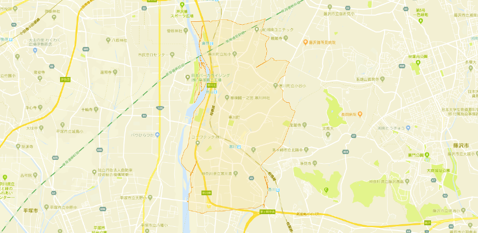 TABATAの業務エリア