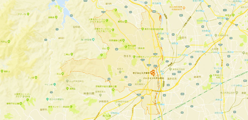 TABATAの業務エリア