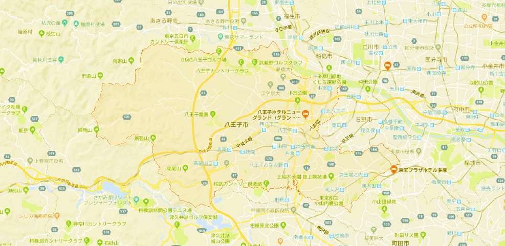 TABATAの業務エリア